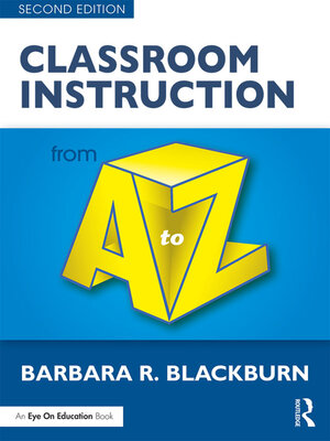 cover image of Classroom Instruction from a to Z